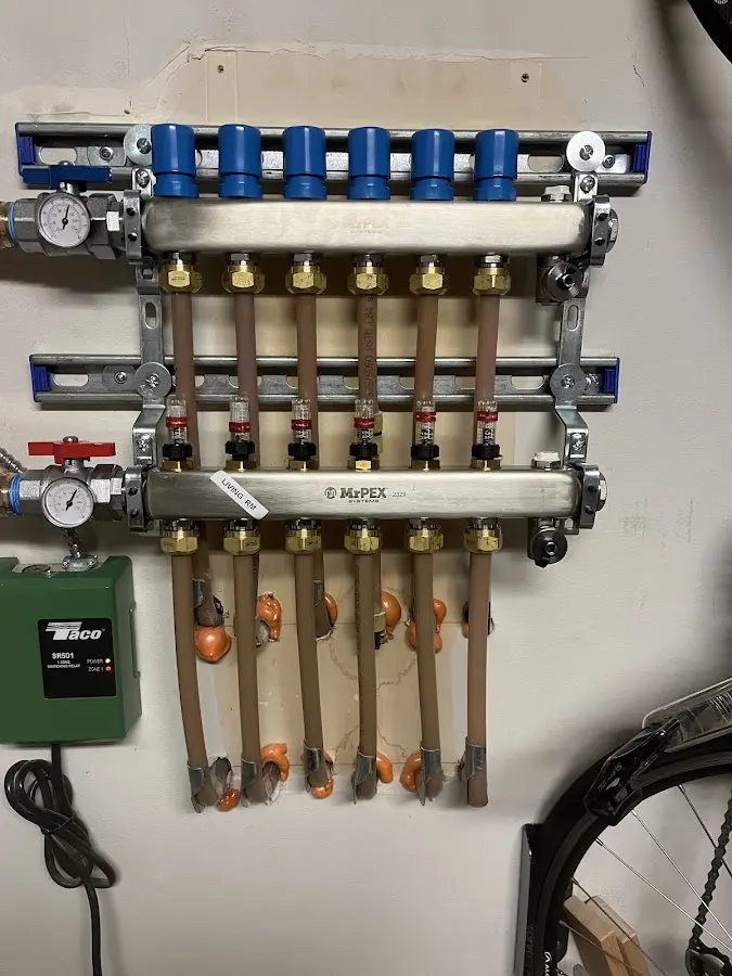 Plumber performing Leak Detection at a residential property in Fort Shawnee